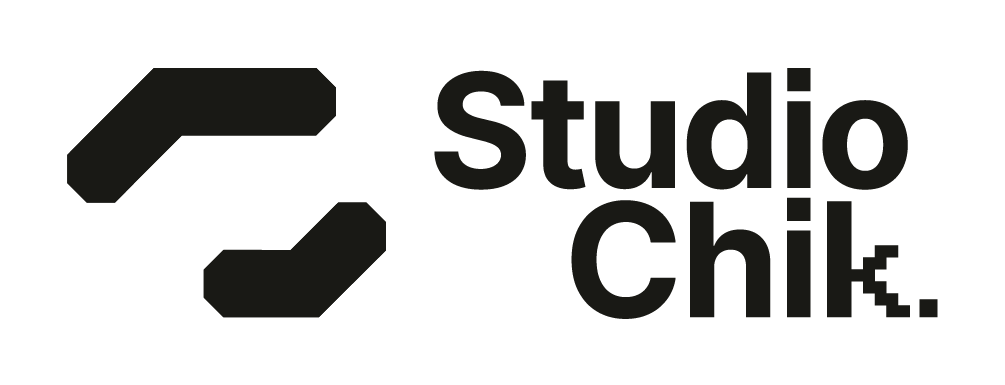 04_StudioChik_logomark_horizontal_noir@2x