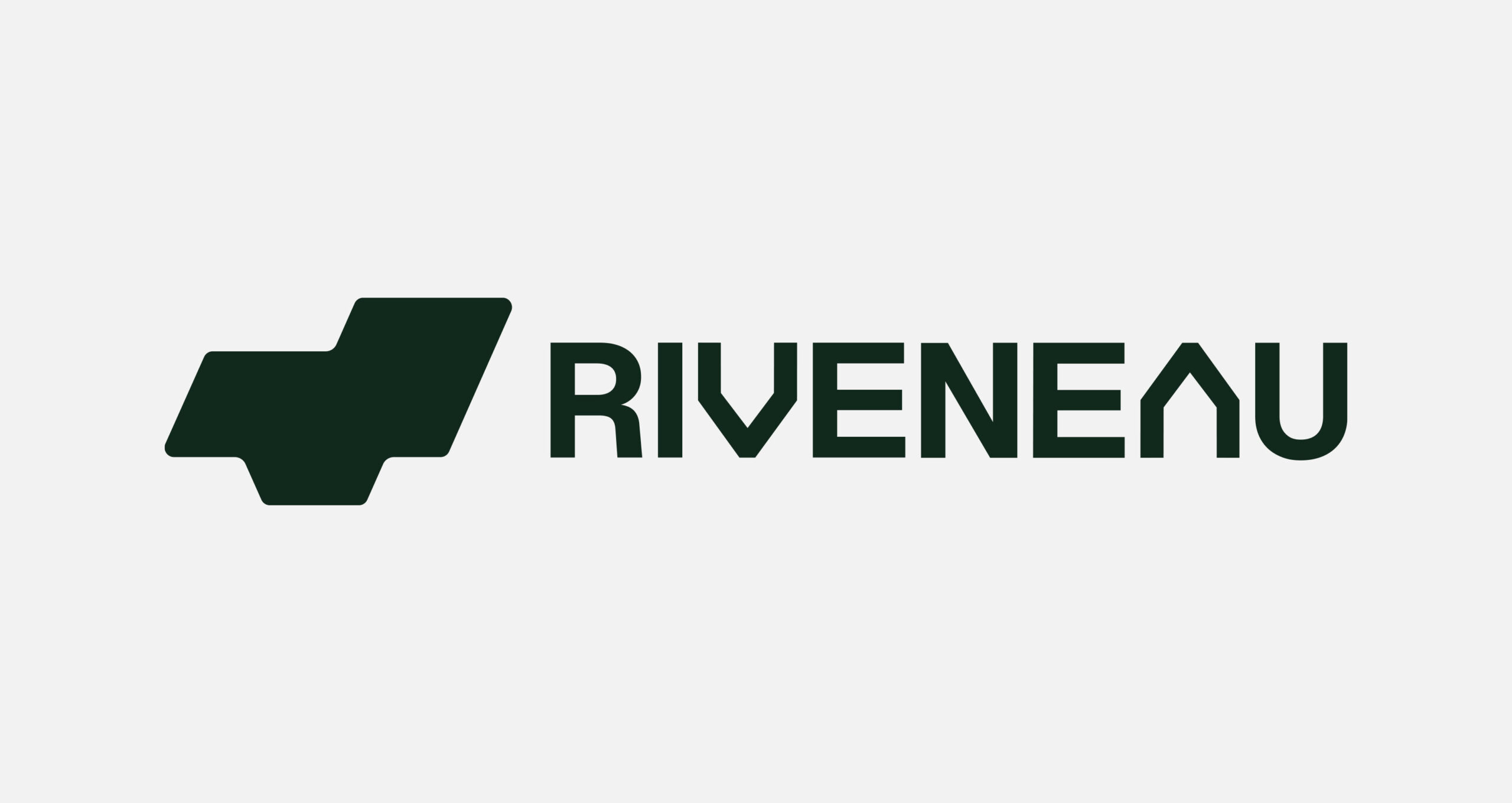Logo riveneau sur fond blanc