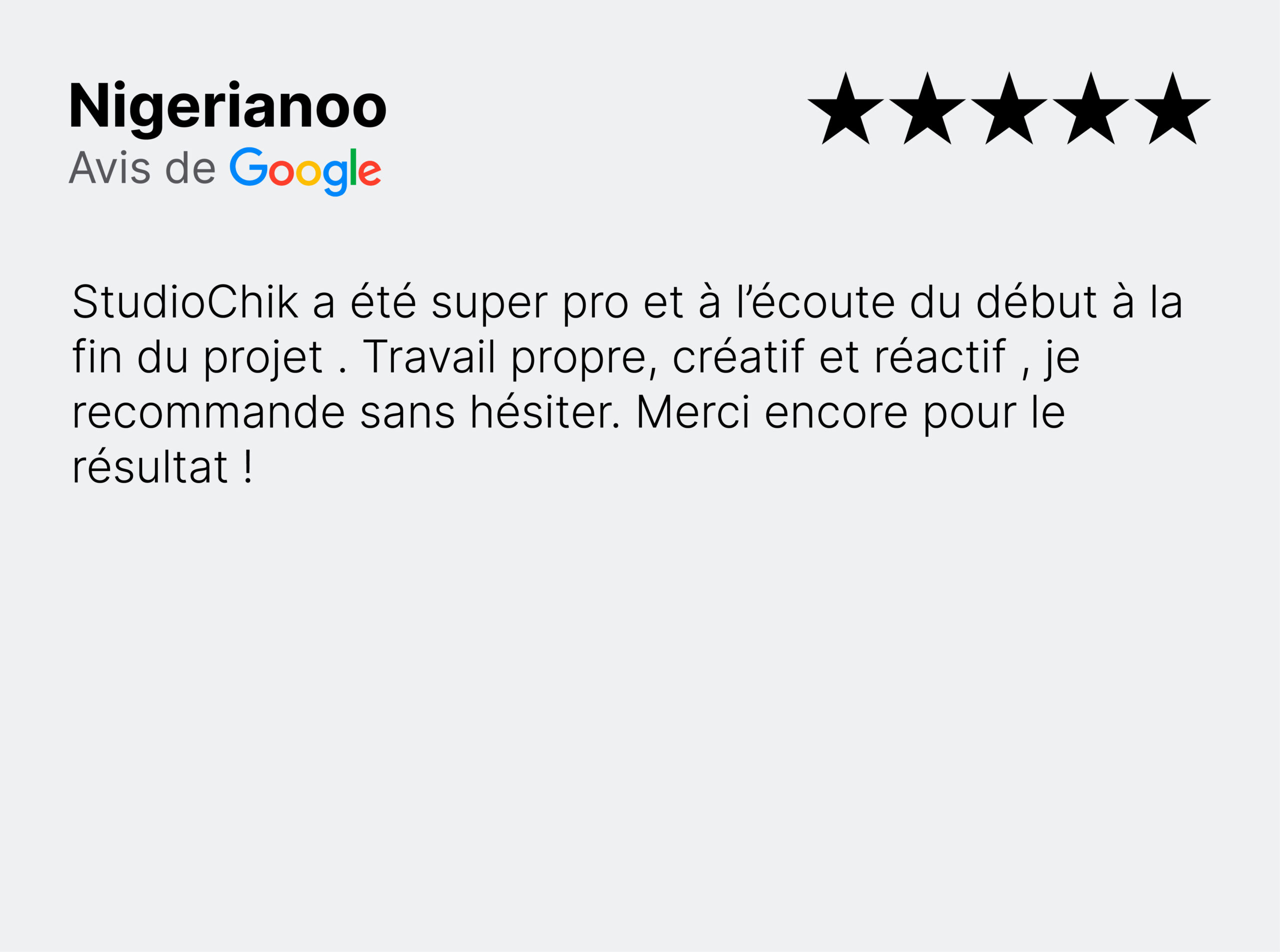 Avis google_Nigerianoo